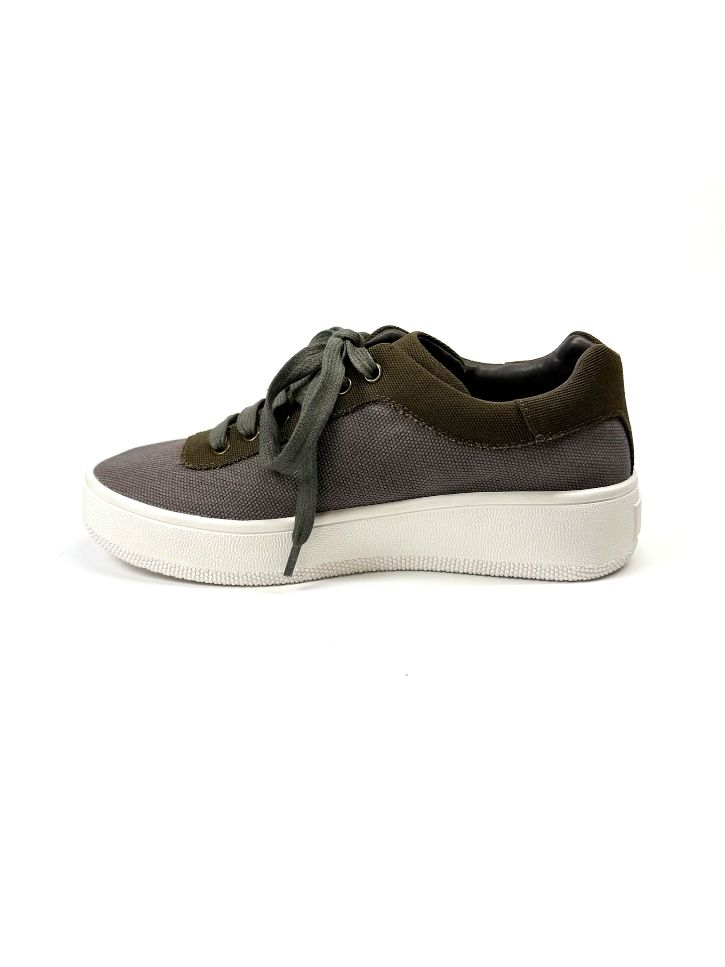 Tenis Verde com Cinza