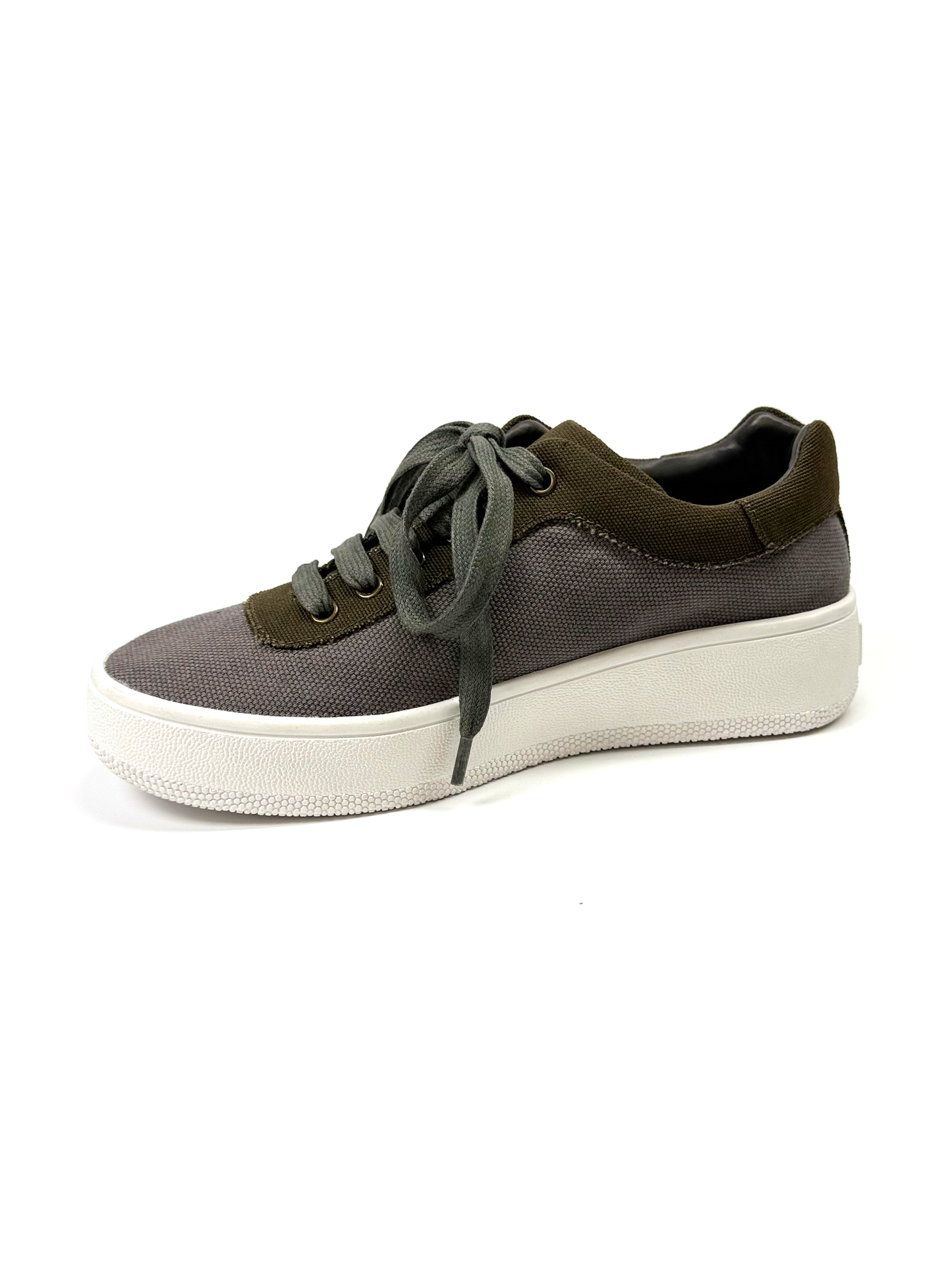 Tenis Verde com Cinza