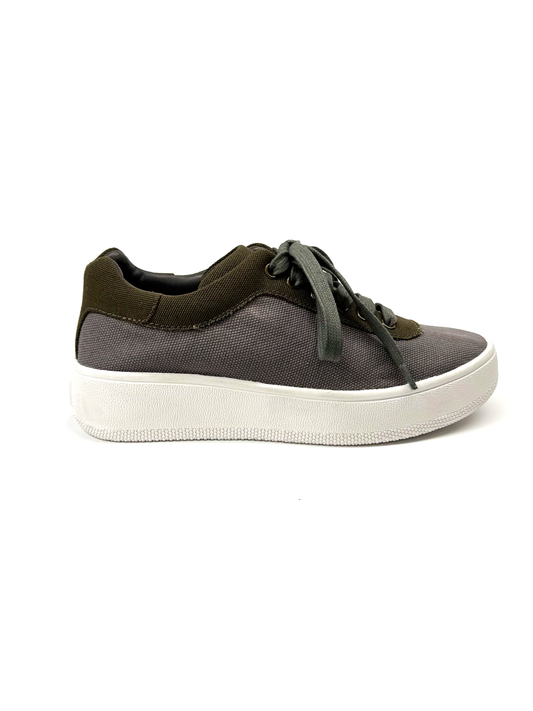 Tenis Verde com Cinza