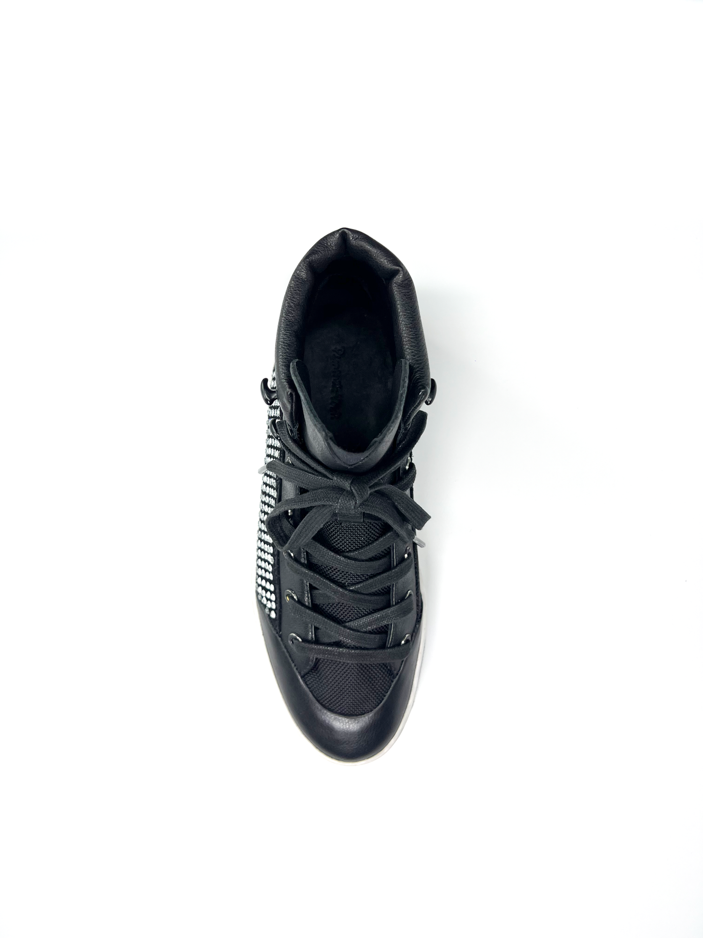Tenis de Cano Alto com Cristais