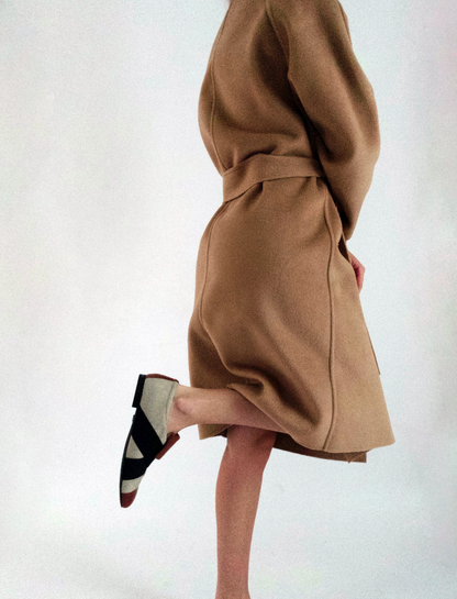 Tênis Pigeon Cinza em Couro