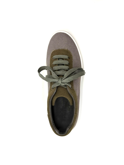 Tenis Verde com Cinza